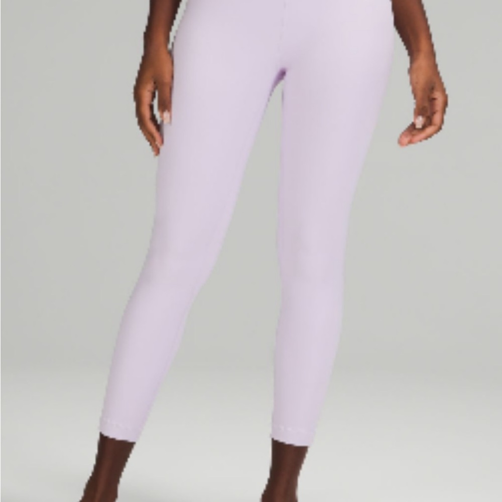 Lululemon Align High rise High-Waisted Leggings Lavender Dew size 10.
